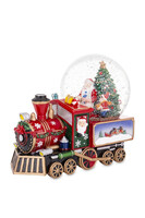 Na Biegun, świąteczna kula śnieżna pozytywka lokomotywa