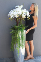 Mozaika, wysoki sztuczny storczyk podłogowy, wys.166cm