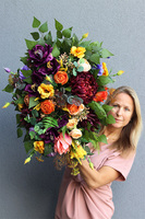 Hediana, jesienna wiązanka nagrobna