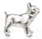 ceramiczna Figurka Pies Silver, wym.15.5x10x16cm