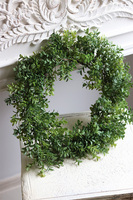 zielony wianek bukszpanowy Saute Boxwood