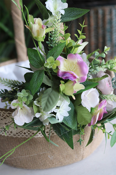 dekorowany koszyczek wielkanocny, Joviala, wys.40cm