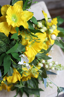 bukiet z żonkili, Żółta Wiosna, dł.57cm