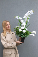 bukiet nagrobny z kaliami, Lissandra