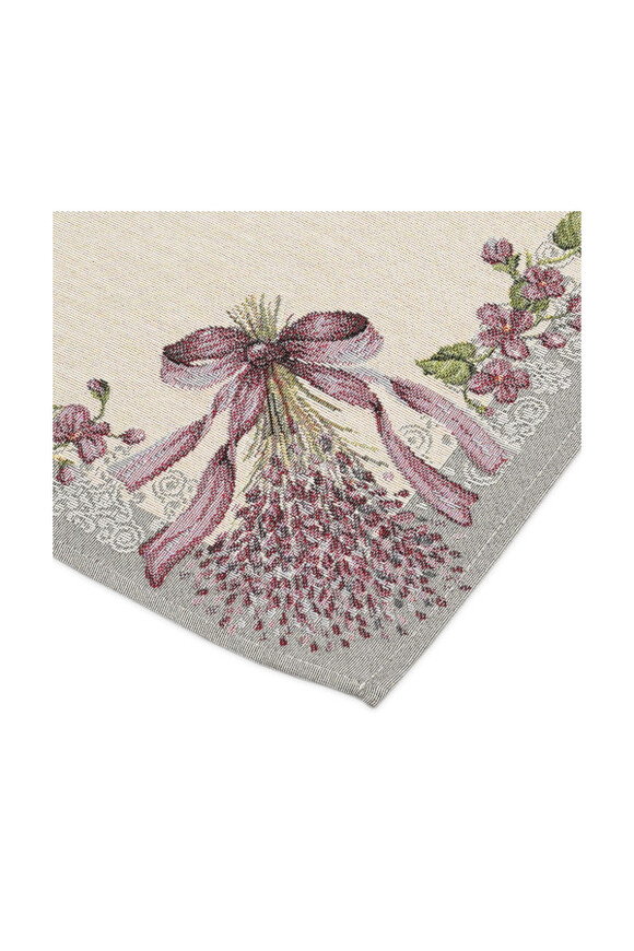 Lawenda, bieżnik gobelinowy