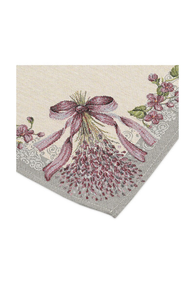 Lawenda, bieżnik gobelinowy