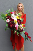 Ksylana, kompozycja nagrobna w naczyniu