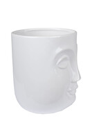 Pacific Face, osłonka z twarzą, biała