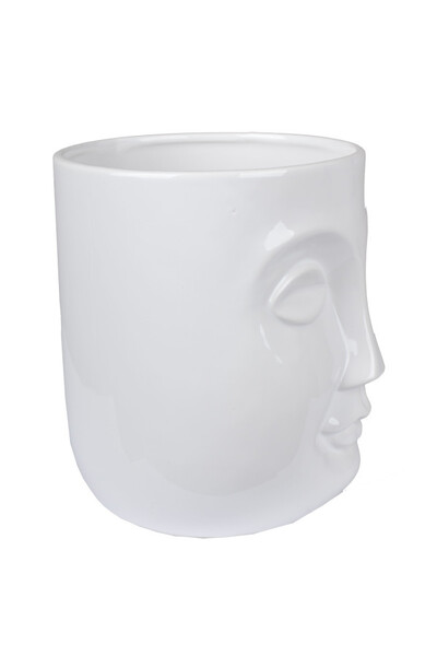 Pacific Face, osłonka z twarzą, biała