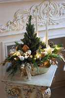 Venita Glamour, realistyczna choinka świąteczna z dodatkami