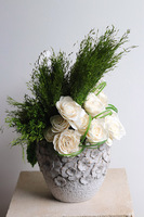 Coco Vintage, stroik wiosenny z kogutem