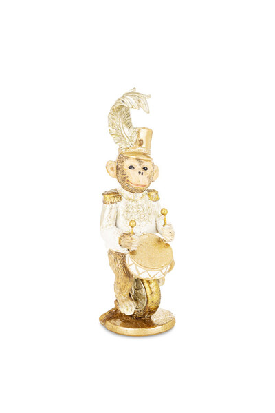 świąteczna figurka małpka