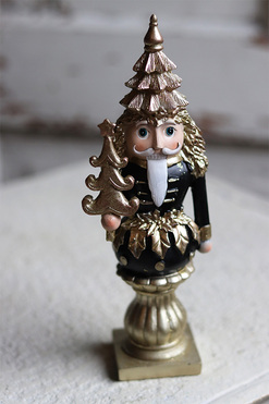 OD RĘKI Dziadek do Orzechów 4, figurka bożonarodzeniowa, wym.20,5x7x5cm