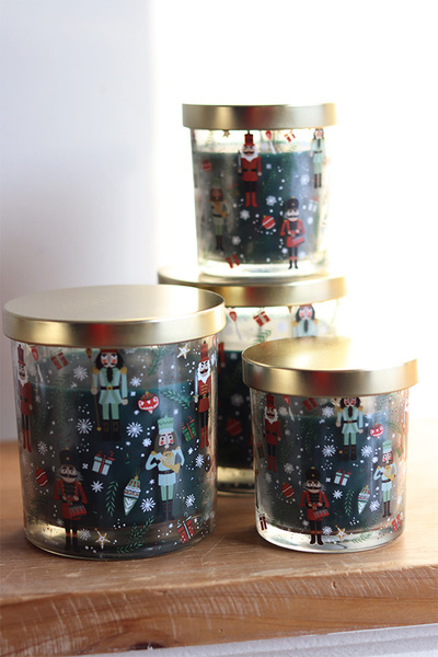 Xmas Scent, świeca zapachowa w szkle, drzewo sandałowe