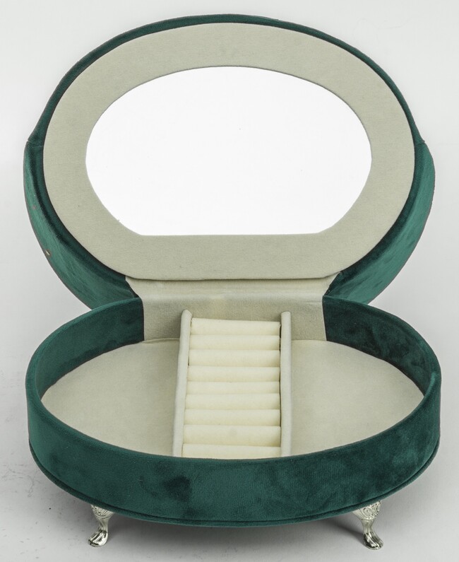 szkatułka / puzderko Florencja Malachit, wym.14.5x21x15.5cm