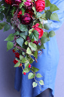 Red Roses Big, bukiet nagrobny do położenia