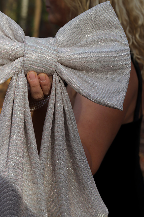 Velvet Papillon, welurowa kokarda pluszowa XXL