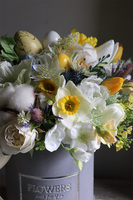 Bajka Teralina, flowerbox wielkanocny, wys.30cm