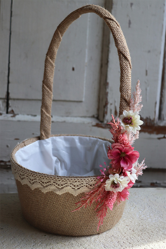 dekorowany koszyczek wielkanocny, Alicante, wys.34cm