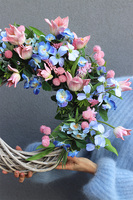 Wiosenna Kraina, wiosenny wianek na drzwi