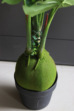 Monstera Neliuta, sztuczne drzewko w doniczce, wys.110cm 