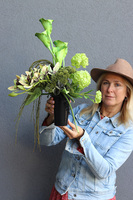 Green Place, bukiet nagrobny we wkładzie, dł.60cm