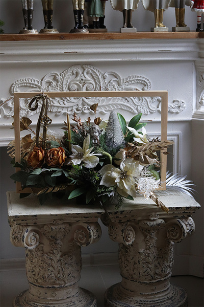 Christmas Paysage, kompozycja nagrobna w blejtramie