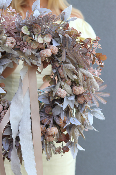 Delikateria, jesienny wianek na drzwi, śr.50cm