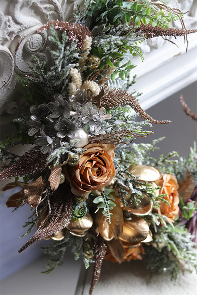 Winter Glam 2, komplet dekoracji świątecznych