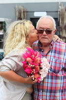 Lady Pink, flowerbox serce z suszem	