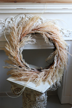 dekoracyjny wianek Boho Premium Natural, śr.60cm 