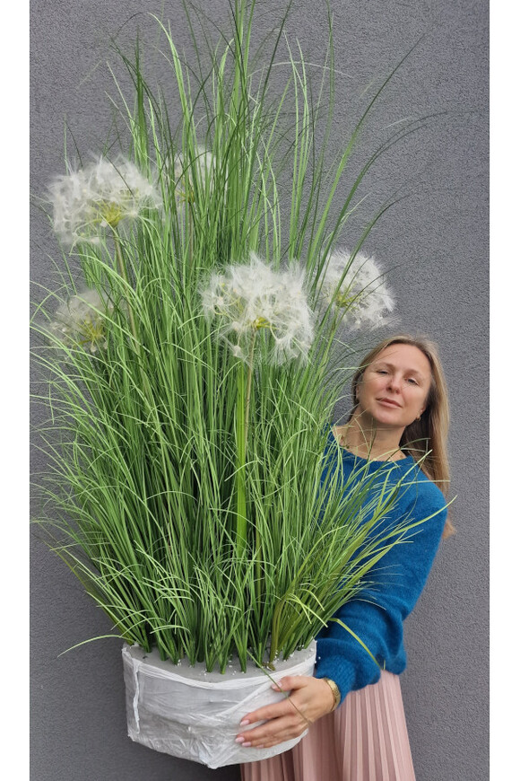 Dandelion Saute, trawa sztuczna w gąbce do twojej donicy