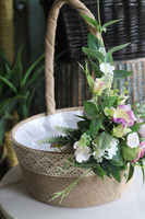 dekorowany koszyczek wielkanocny, Joviala, wys.40cm