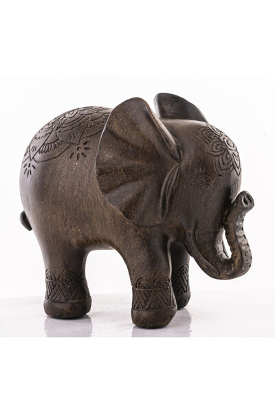 figurka dekoracyjna na szczęście, Słoń Mandala