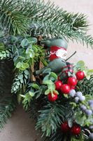 Hej Koniki, girlanda świąteczna z zabawkami