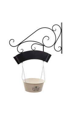 Paris Vintage, dekoracja ścienna kwietnik, wym.93x77.5x32cm