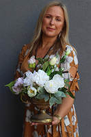 Sweet Spring, kompozycja kwiatowa w pucharze