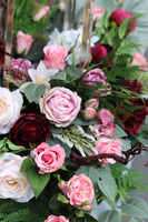 Angelo Garden Dorotea, lampion nagrobny z kwiatami