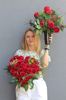 Red Grette, komplet & bukiet, komplet nagrobny