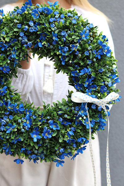 Klittere, wianek dekoracyjny na drzwi, śr.40cm