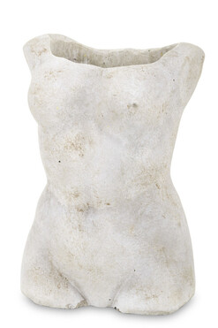 cementowa osłonka / donica, Wenus B, wym.21x15x11cm 