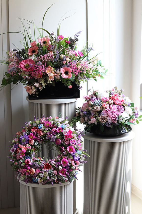 Las we Wrzosach kwiatowy wianek	