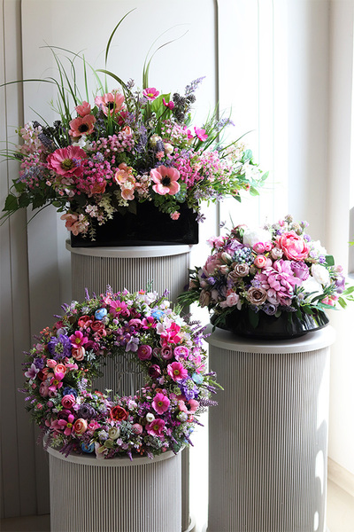 Las we Wrzosach kwiatowy wianek	