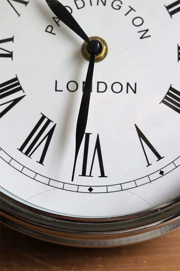 Paddington, zegar dwustronny wiszący OUTLET