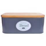 Bread B, chlebak z bambusową pokrywą, wym.42.5x23x12.7cm 