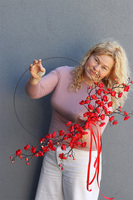 Sakura Subtelle, wiosenny wianek na obręczy