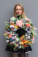 Carmelito, kolorowy wieniec nagrobny