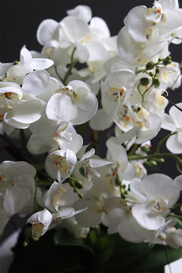 Greendeco, wysokiej jakości sztuczny storczyk