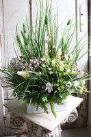 kompozycja traw i polnych kwiatów, Letnia Łąka, wys.60cm