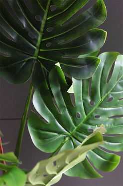 Monstera Neliuta, sztuczne drzewko w doniczce, wys.110cm